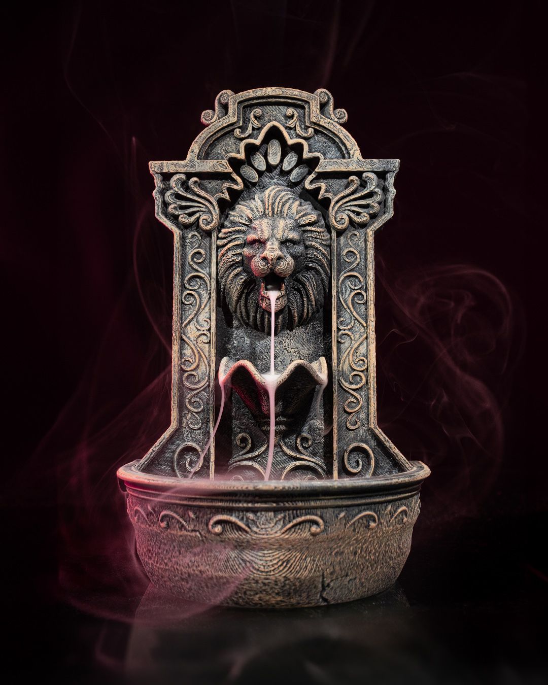 LION S COURAGE FOUNTAIN BACKFLOW BURNER